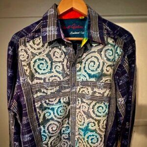 Robert Graham - Limited Edition/ Men's Large Button Down Classic Fit/ Pre-own